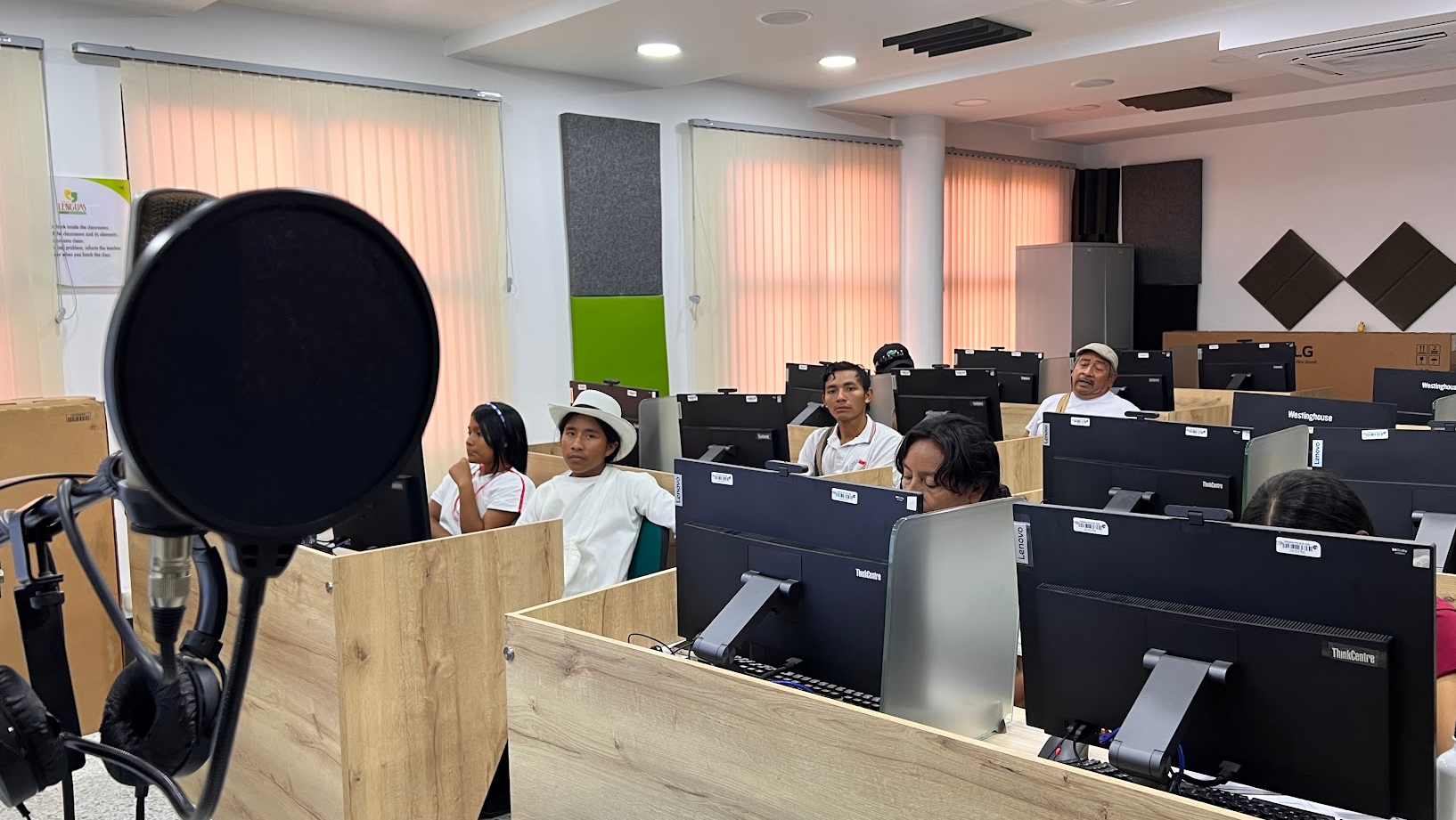Taller de podcast en la UPC