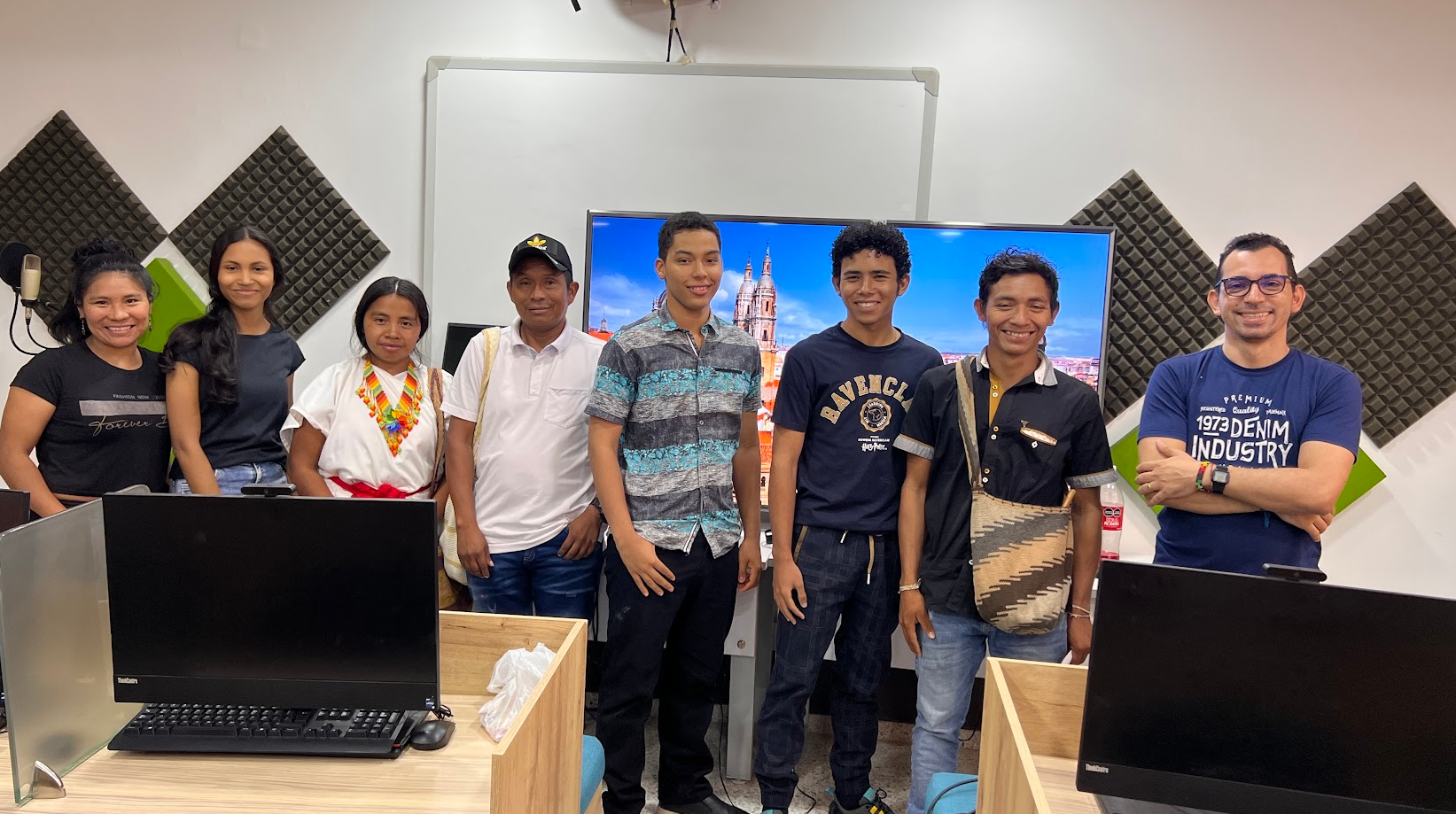 Taller de podcast en la UPC