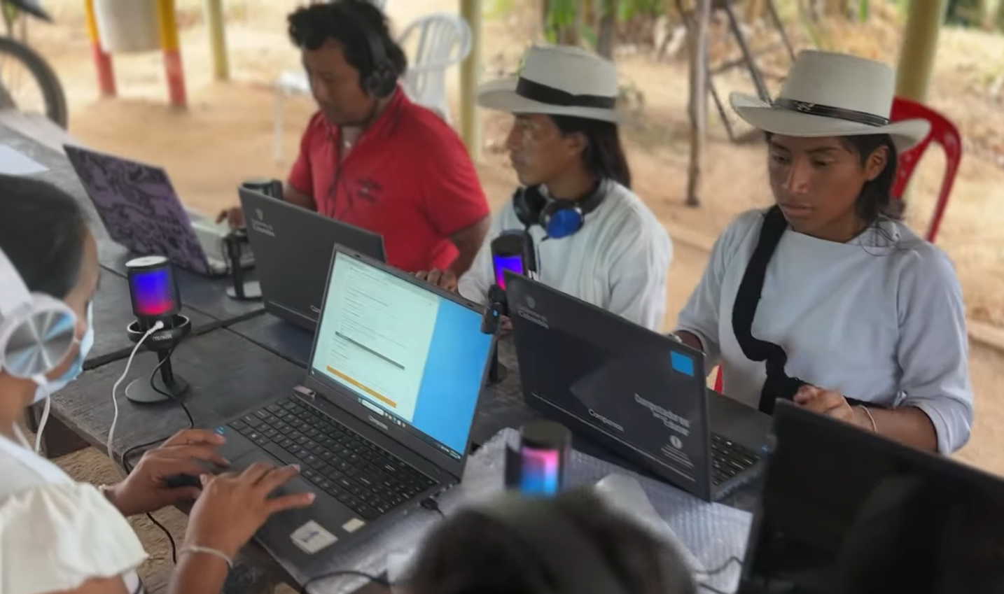 Video podcast “Diálogos de jóvenes Wiwa”